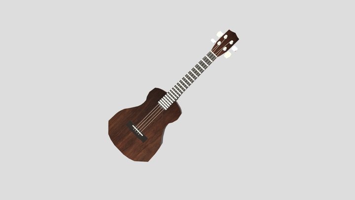 Ukulele - Hillgrobi 3D Model