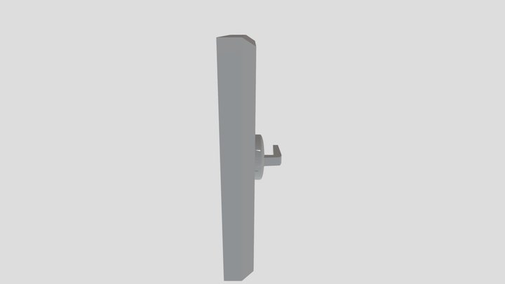 Simple Door i made 3D Model