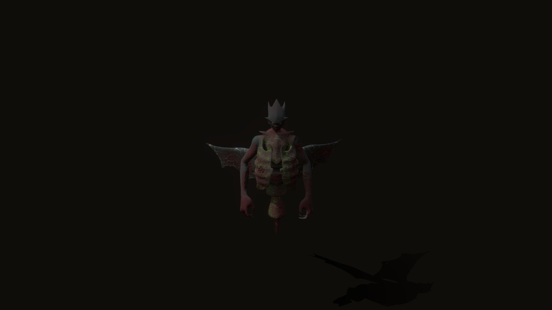 Evil flying monster Idle animation