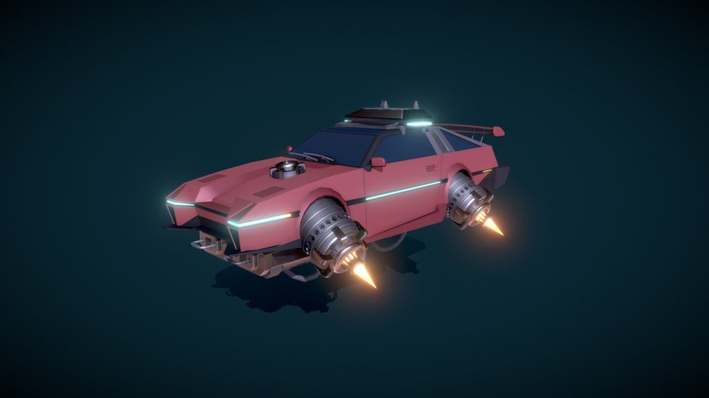 DraftPunk Coursework - Cyberpunk Car