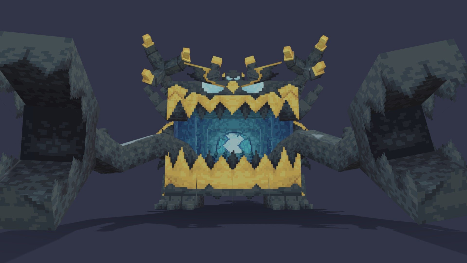 STL file Pokemon Ultra Beast Guzzlord 🐉・3D printable model to  download・Cults