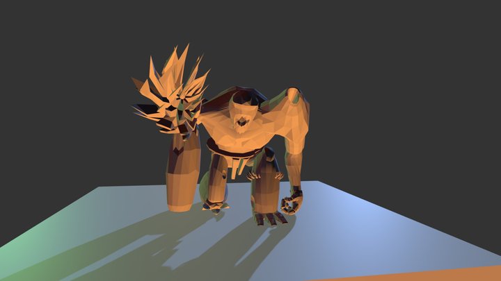Awake Anim- Titan 3D Model