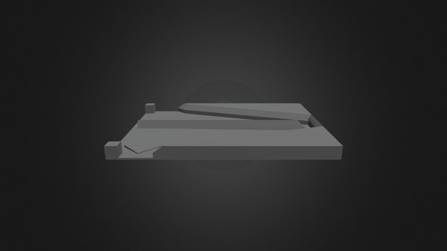 Airplane Mold 3D Model