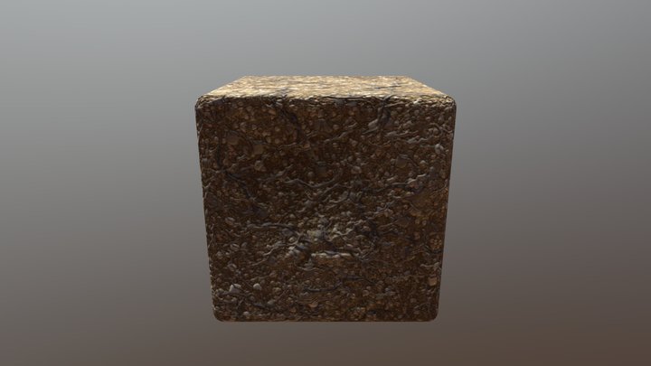 First Ground Texture 3D Model