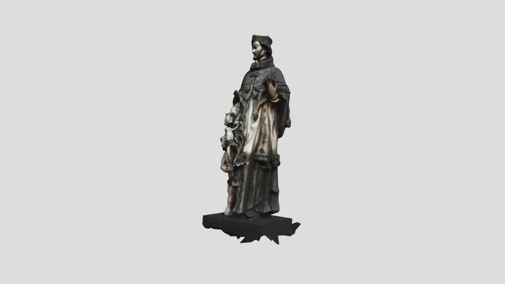 Jan Nepomucký, Bratčice (AI slop) 3D Model