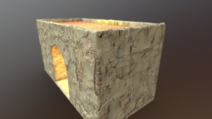 Historic Middle eastern Stove 3D Model