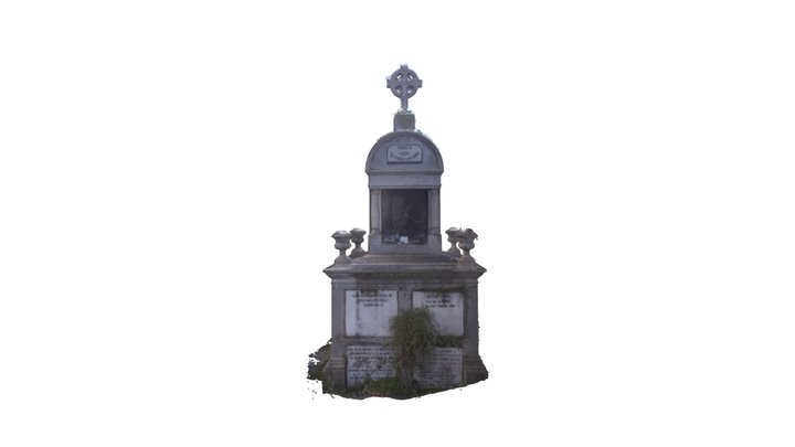 Mausoleo Cementerio Católico Osorno 3D Model