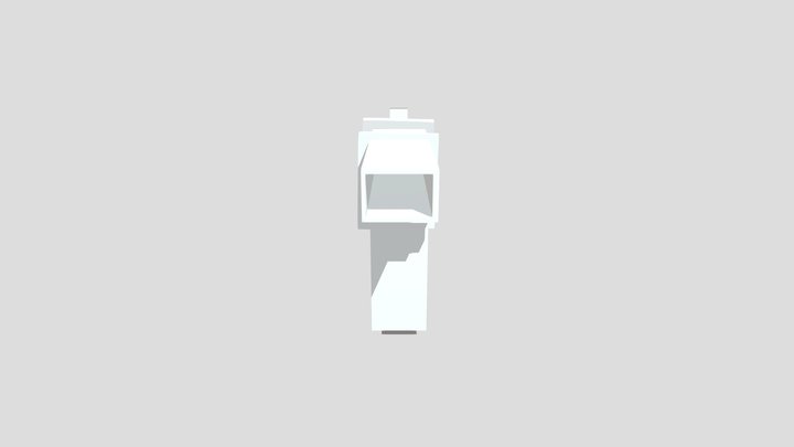 Handmade pistol 3D Model