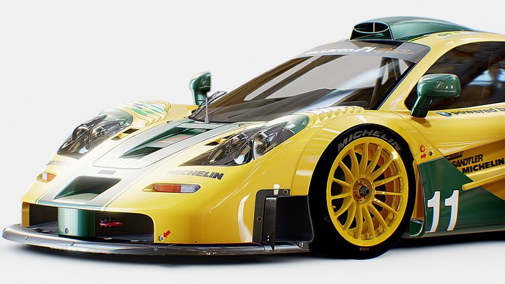 McLaren F1 GTR Longtail | www.vecarz.com – Modèle 3D gratuit STL