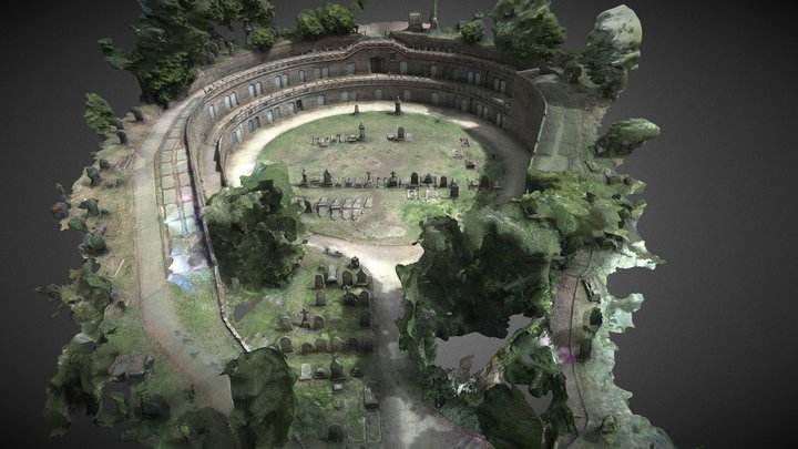 Warstone Cemetery Catacombs 3D Model