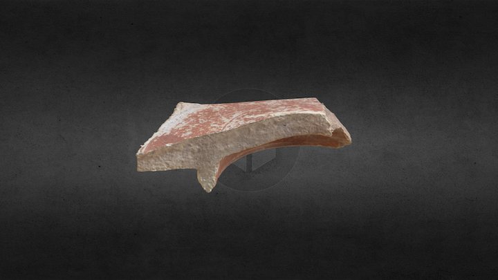 Fragmento de terra sigillata (Tricio, La Rioja) 3D Model