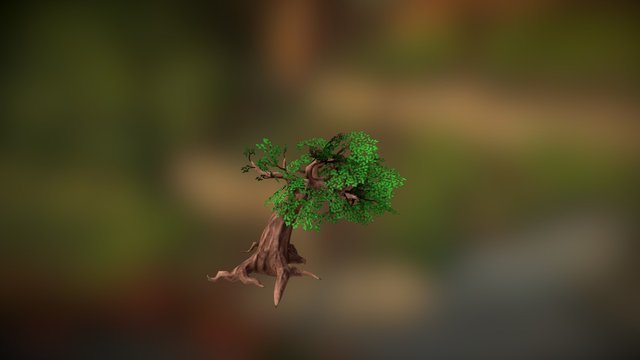Tree low poly 3D Model