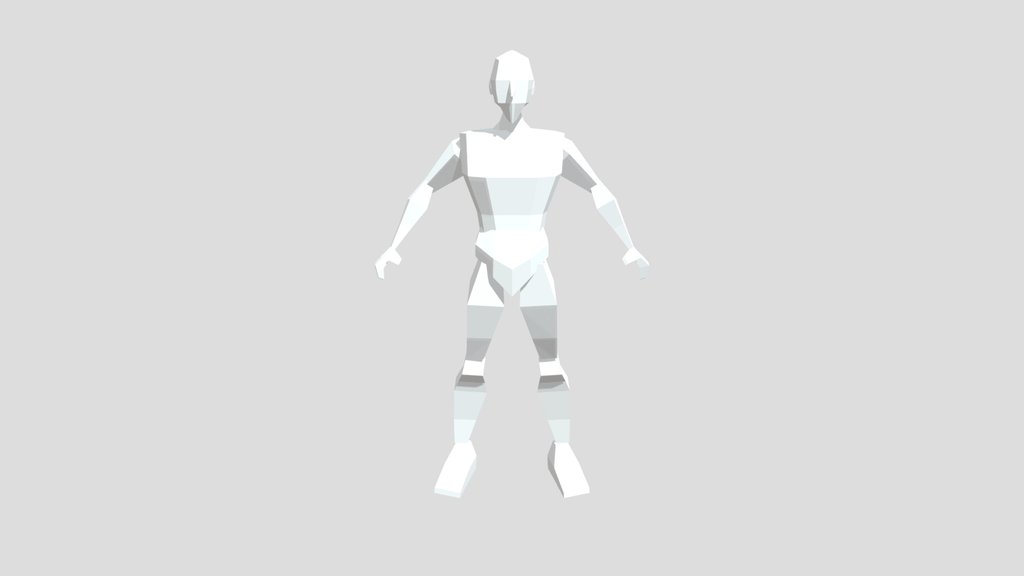 Low poly Mannequinn