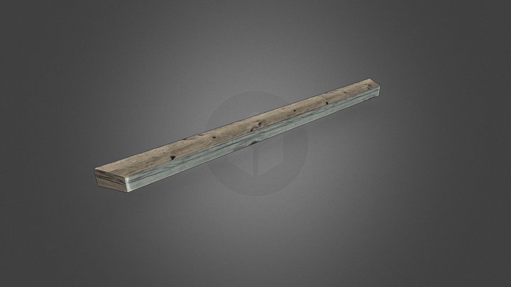 Board Railing 2 3D Model