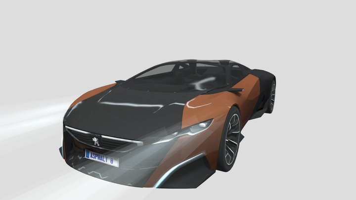 peugeot onyx – Modello 3D gratuito STL