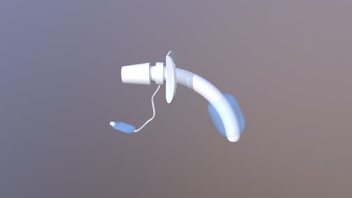 Tracheostomy Tube 3D Model