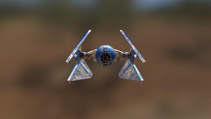 Tie Fighter 3D Model