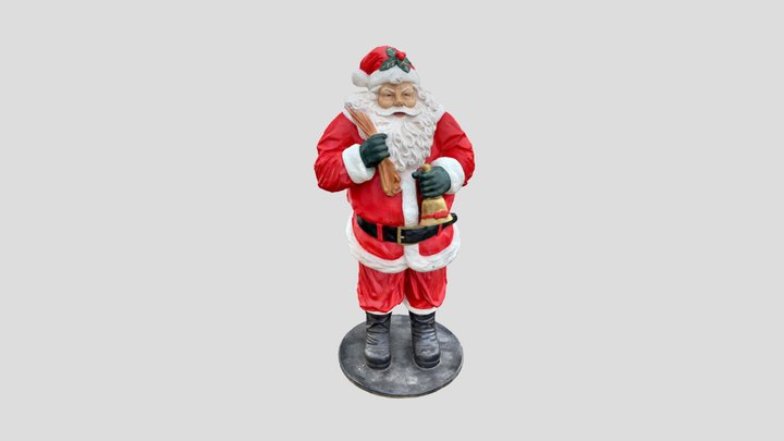 Santa 3D Model