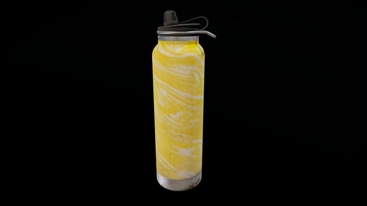 Thermo - Hydration Bottle 3D Model