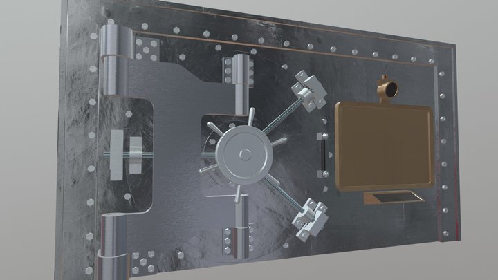 Vault - Substance Painted 3D Model