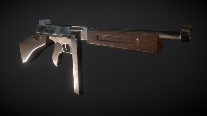 Shotgun model 3D Model