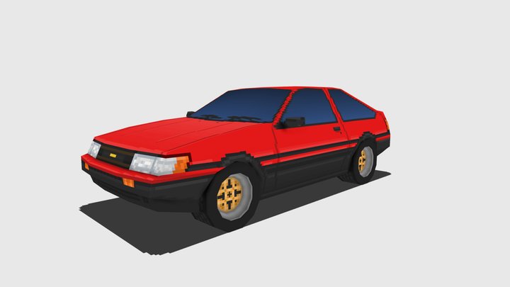 AE86 Levin 3D Model