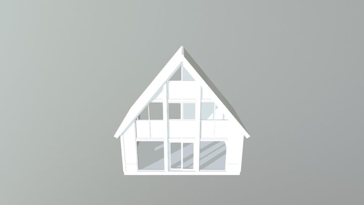 3d huis 3D Model