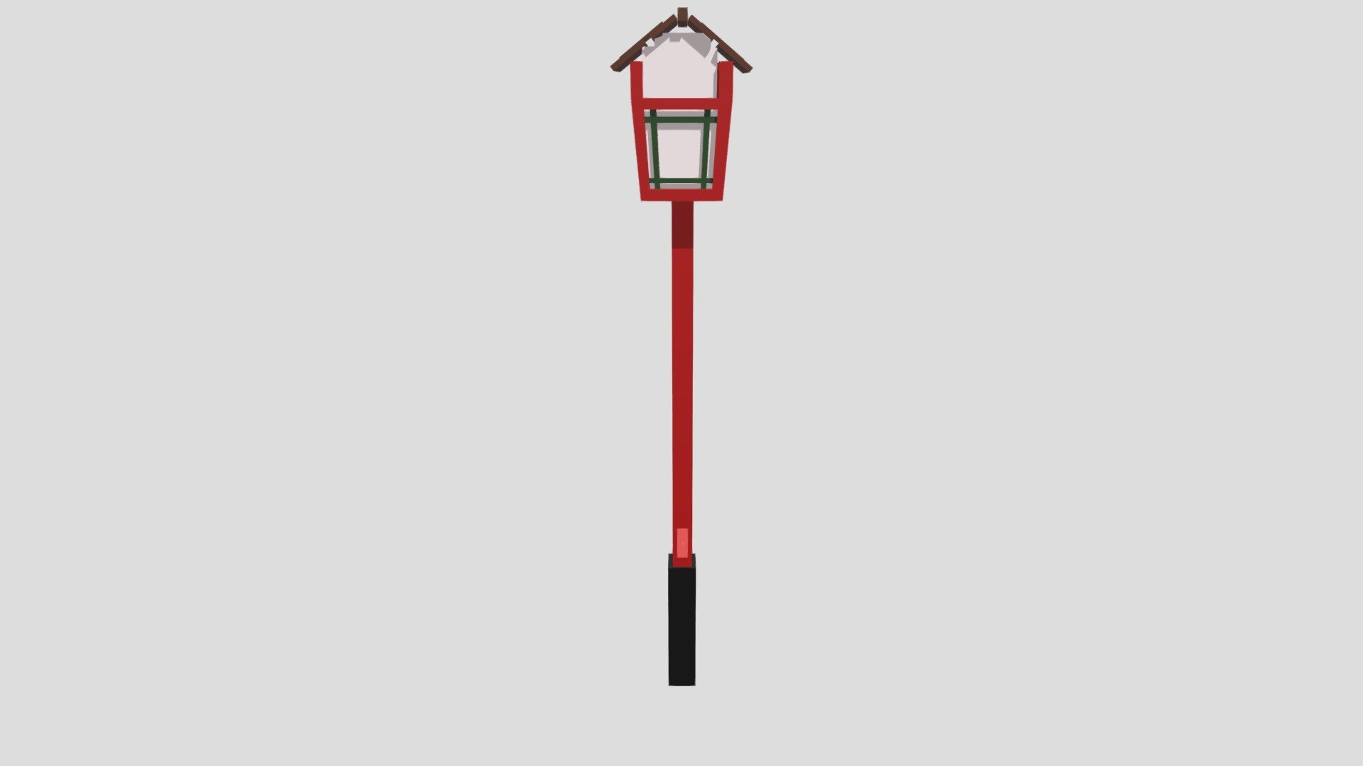 Japanese street lamp