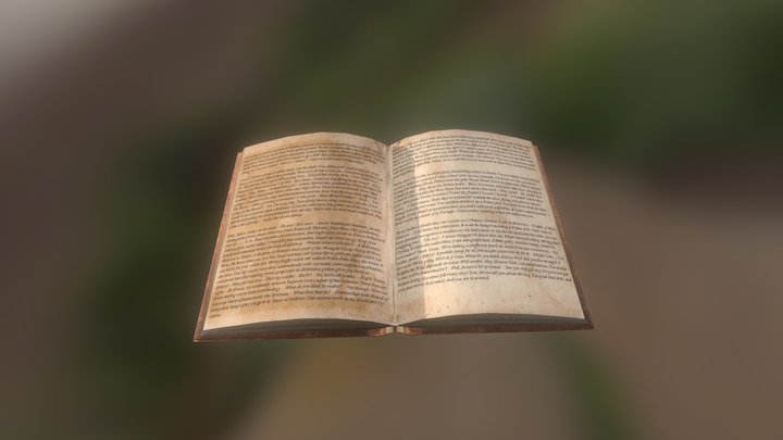 Bee Book 3D Model