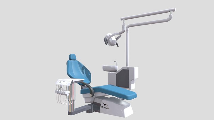 Mr.Right Dentist Chair 3D Model
