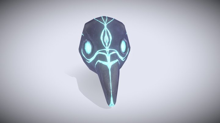 Plague Doctor Masque 3D Model