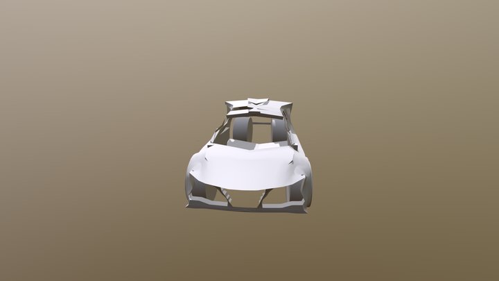 Walker Nick Car Modeling Part3 3D Model