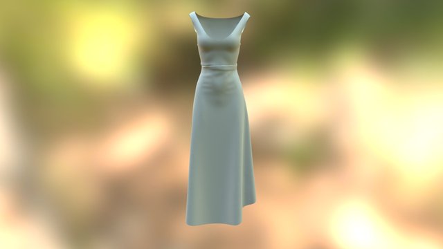 Obj Dress02 3D Model