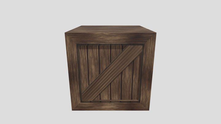 Crate 2 3D Model