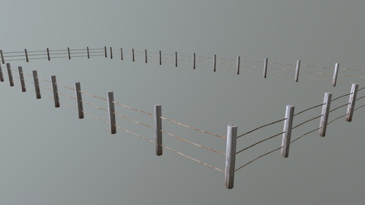 Fence 3D Model