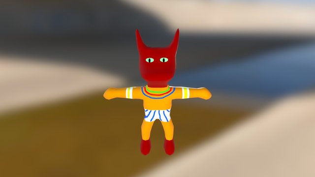 Anubis 3D Model