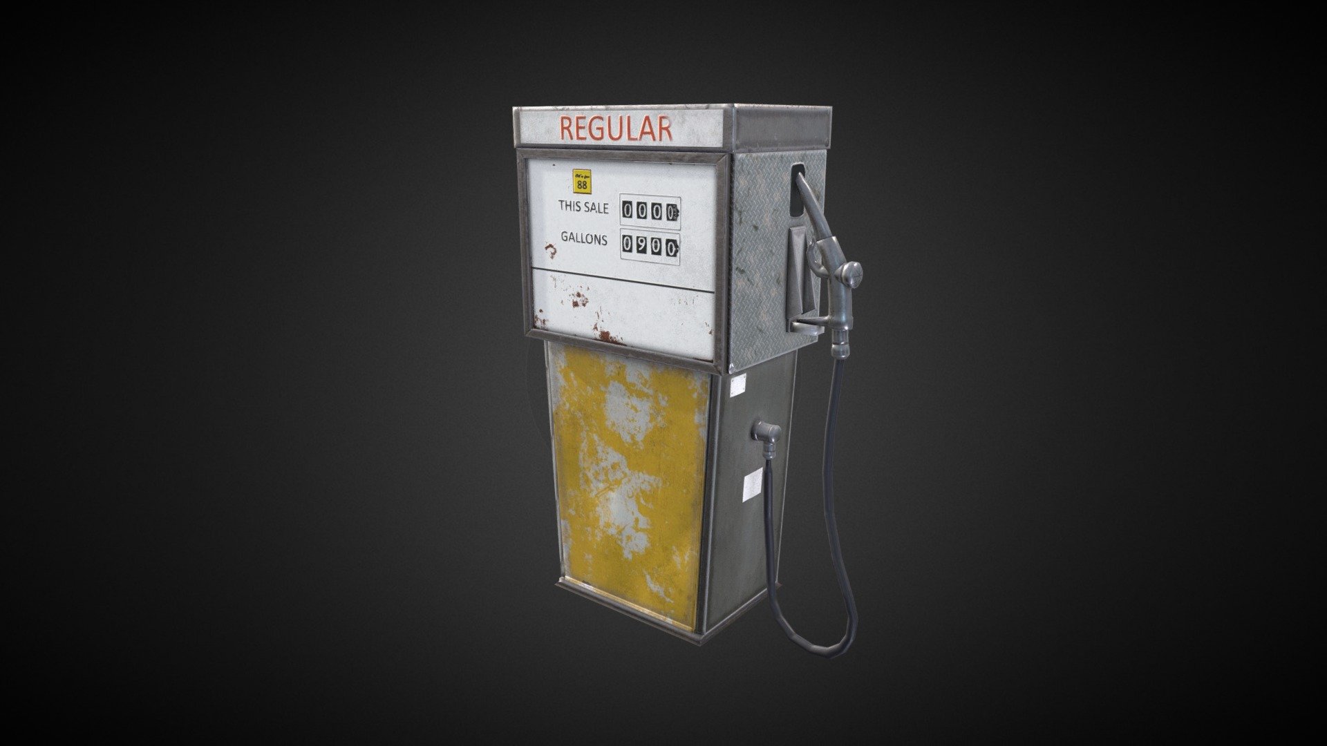 Old Gas Pump