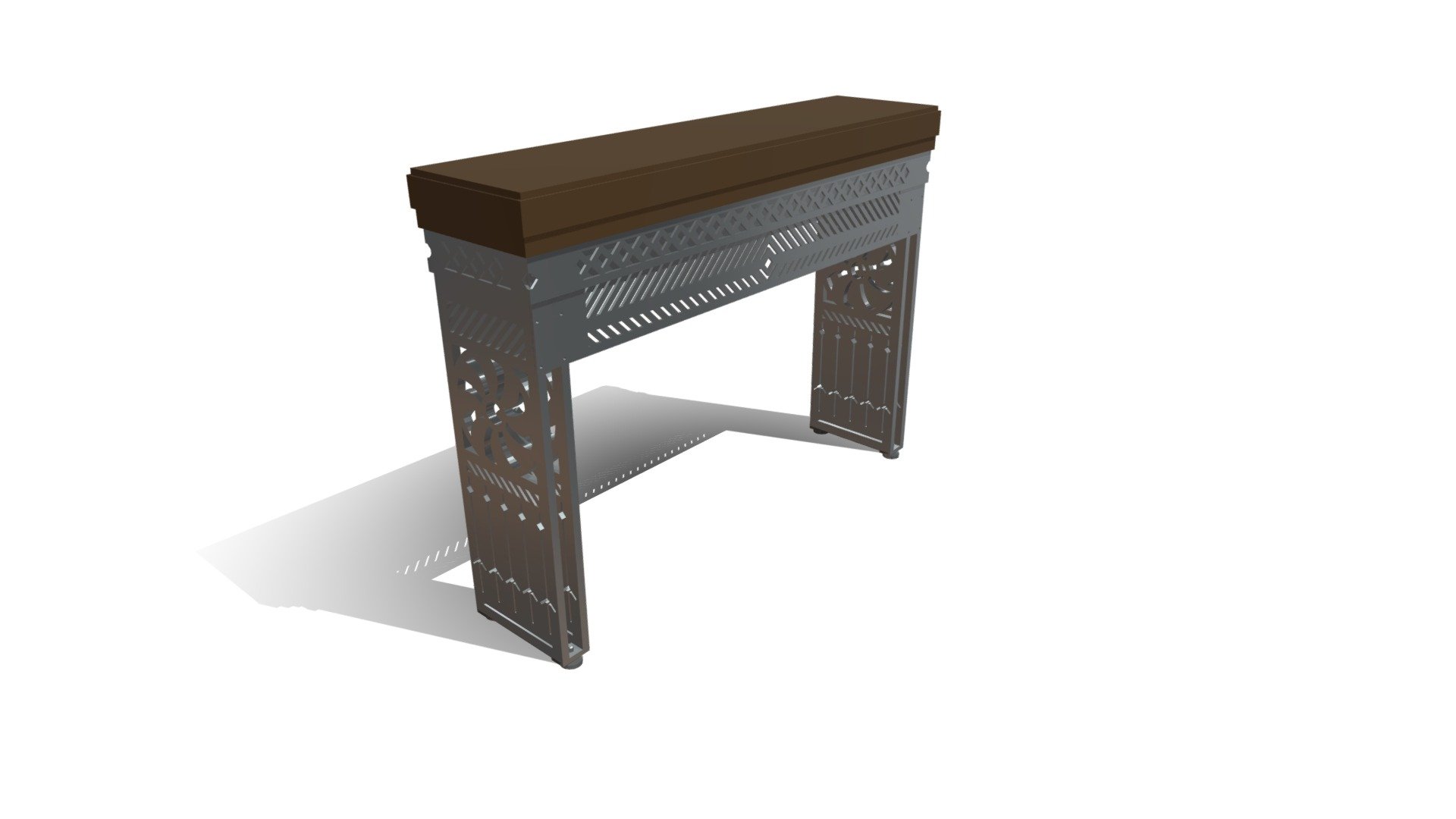 Стол_лестница - 3D model by real_vint [a6ee3eb] - Sketchfab