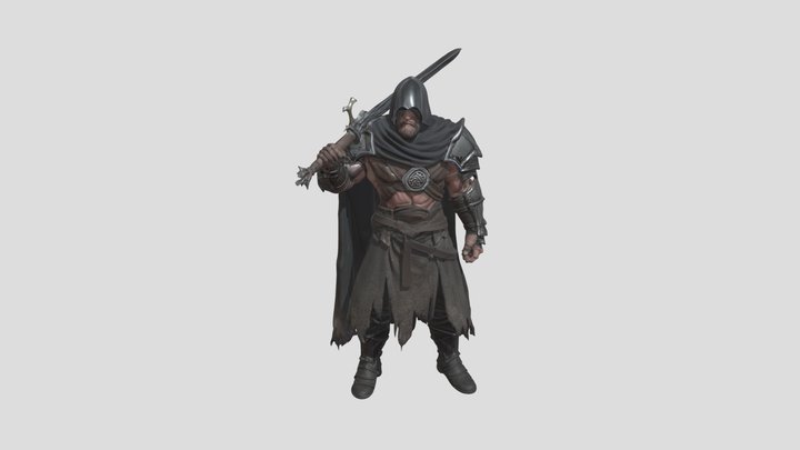 warrior 3D Model