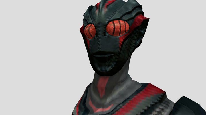 Ultraman Dark Zagi 3D Model