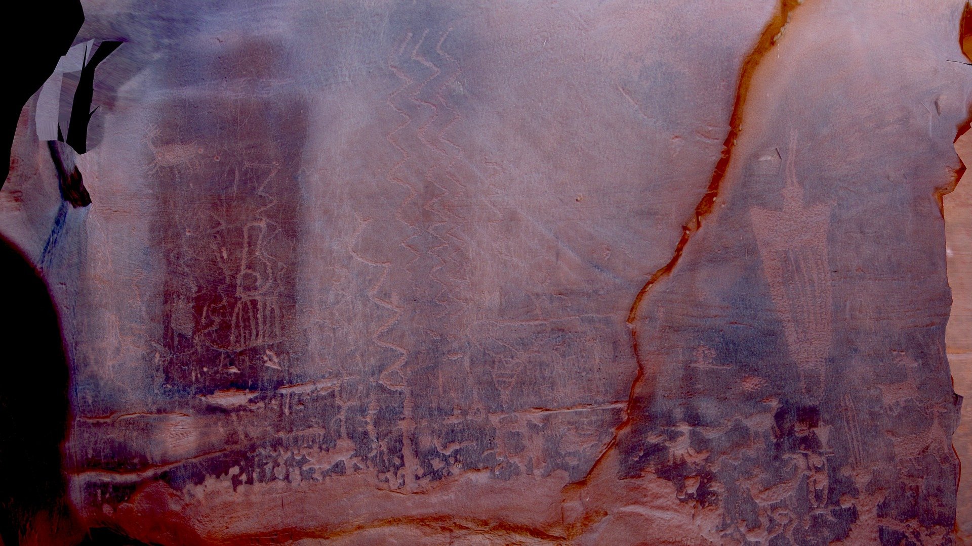 Petroglyph Panel