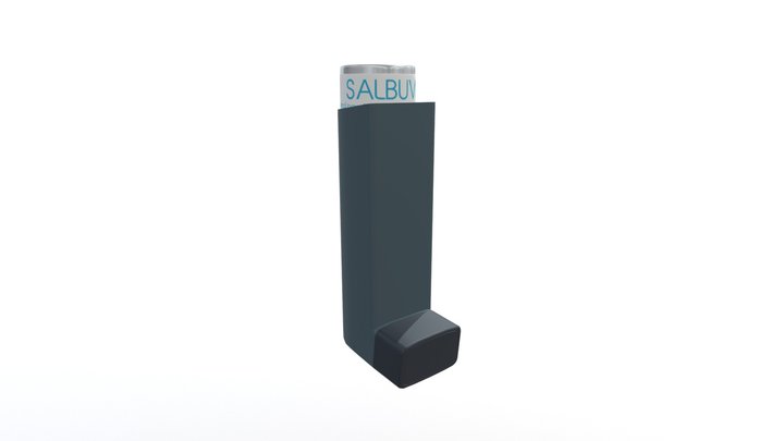 Salbuvek, frasco. 3D Model