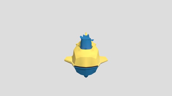 Plastic Submarine 3D Model