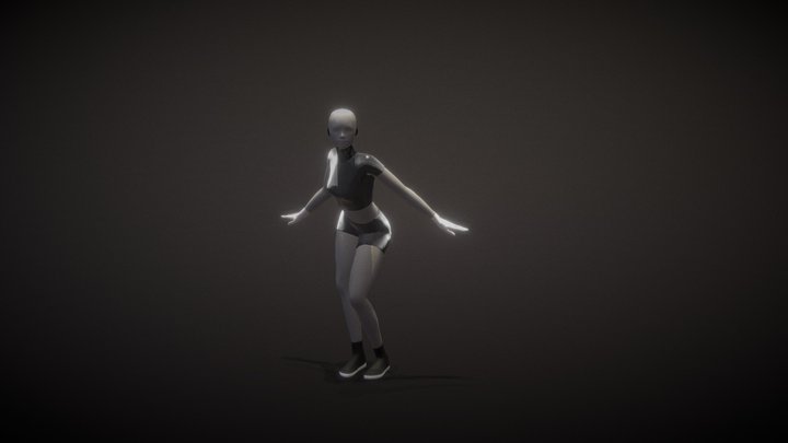 A&M: Dame Tu Cosita (110 bpm) - dance animation 3D Model
