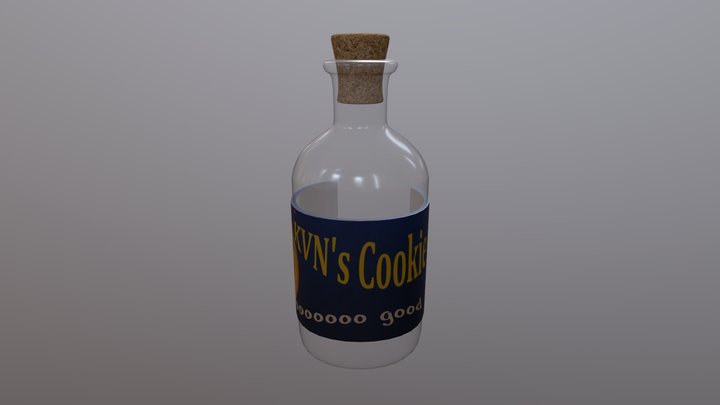 KVN's Cookie Juice 3D Model
