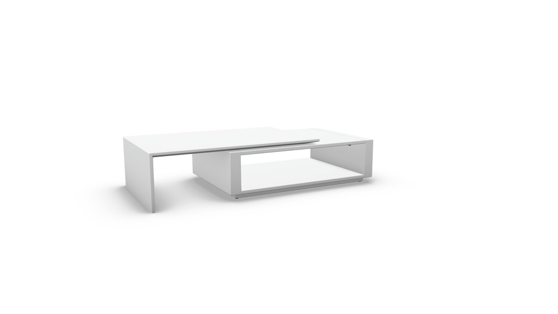 Bramante Extending Coffee Table, Whit