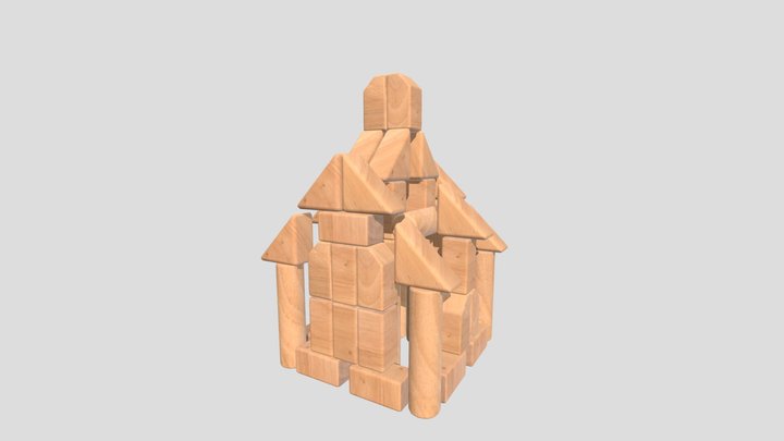 Unit Block Intermediate 3D Model