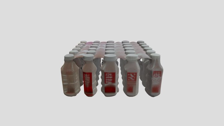 Bottles 3D Model