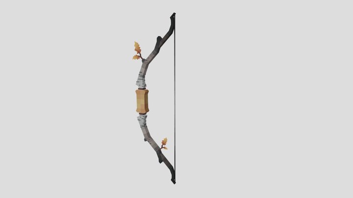 Birchleaf Bow 3D Model