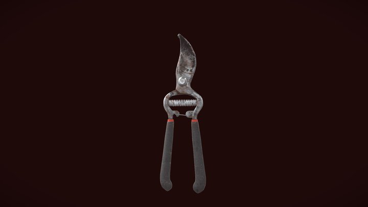 Tool Assignment - Garden Shears 3D Model